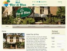 Tablet Screenshot of hotelfiordipino.com
